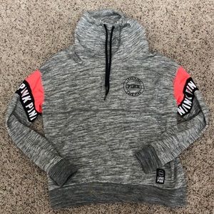 PINK cowl neck pullover